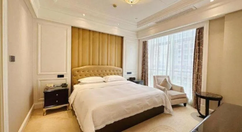 Bed in Tongxiang Inspirock Hotel