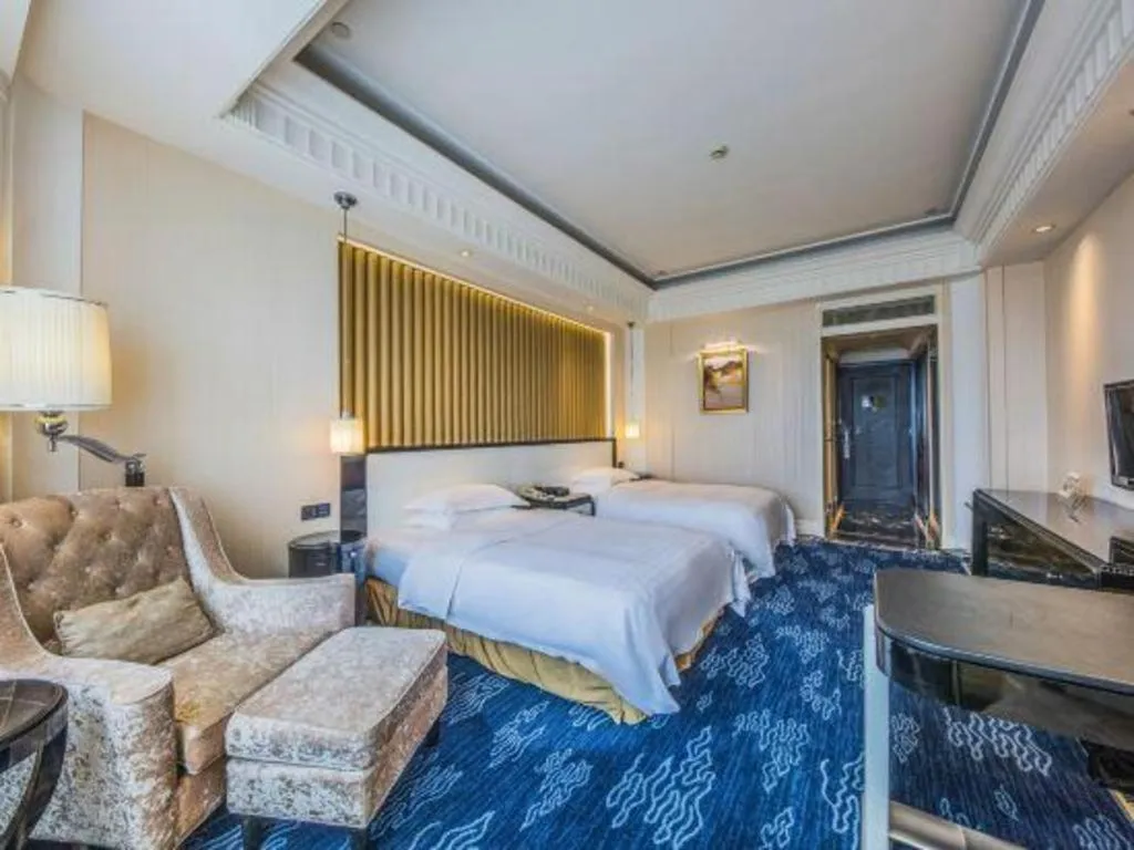 Bed in Tongxiang Inspirock Hotel