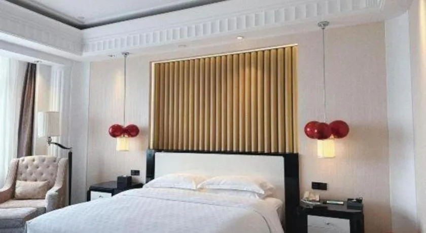 Bed in Tongxiang Inspirock Hotel