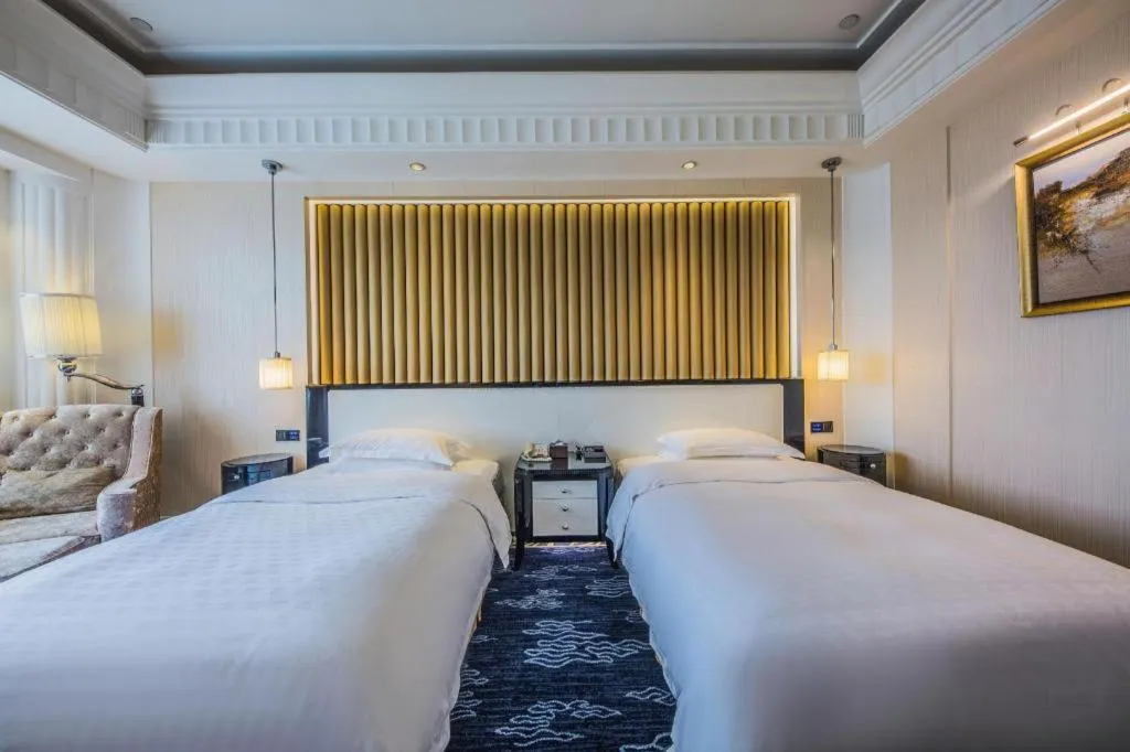 Bed in Tongxiang Inspirock Hotel