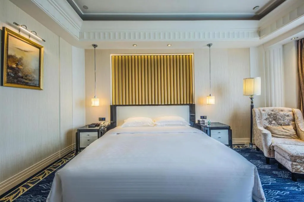 Bed in Tongxiang Inspirock Hotel