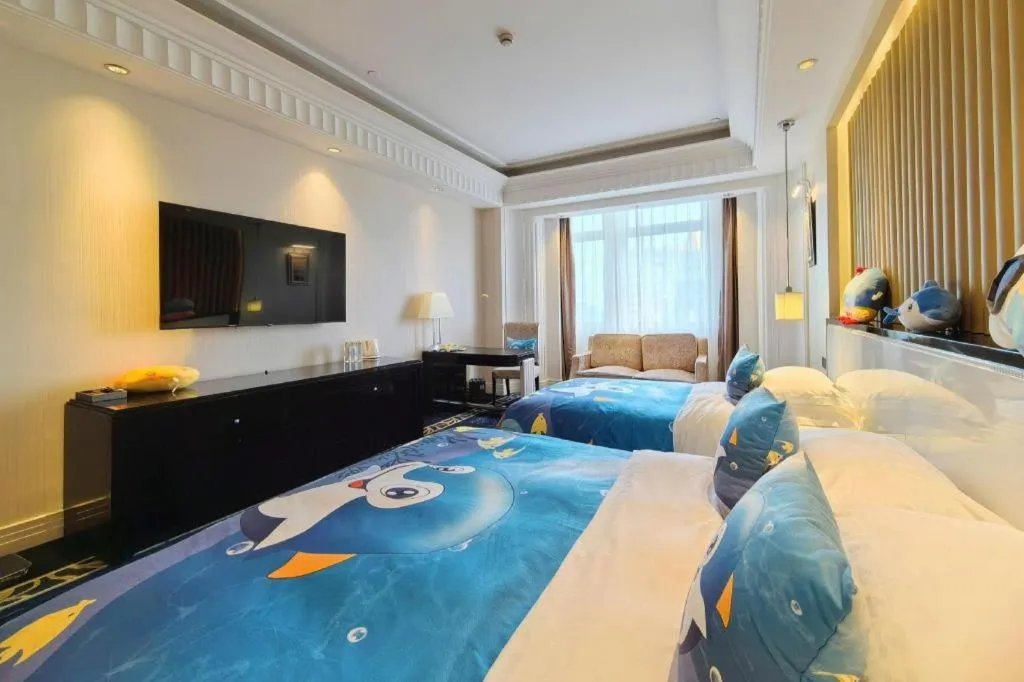Bed in Tongxiang Inspirock Hotel