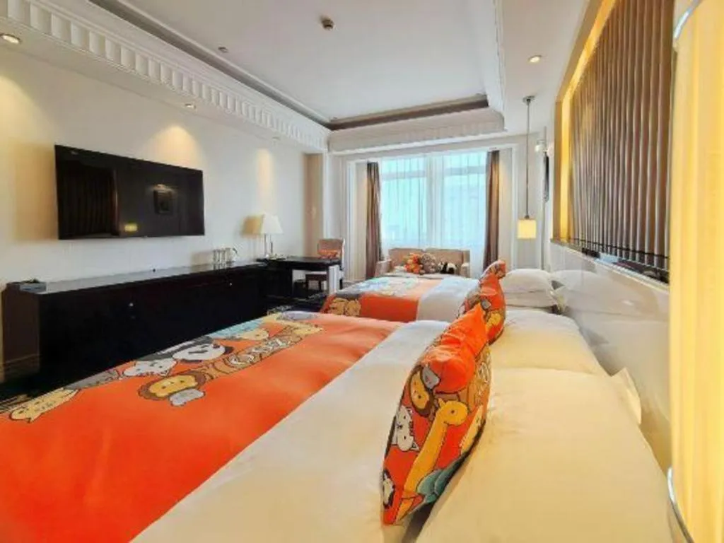 Bed in Tongxiang Inspirock Hotel