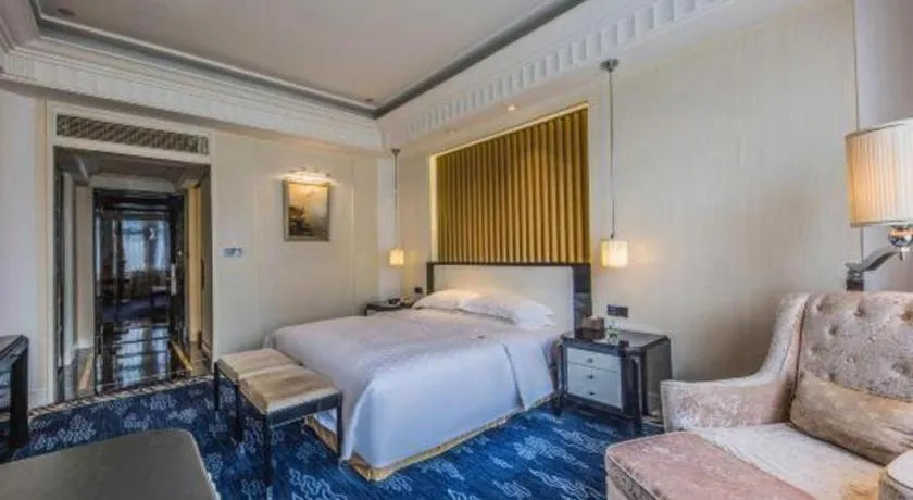 Bed in Tongxiang Inspirock Hotel