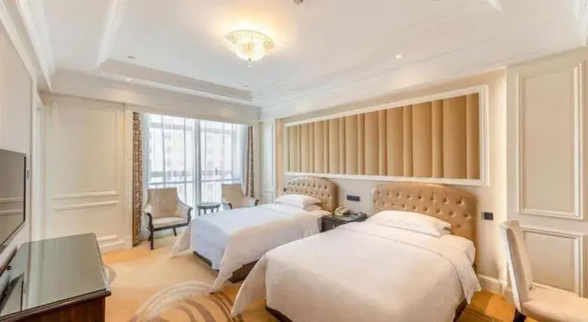 Bed in Tongxiang Inspirock Hotel Bed in Tongxiang Inspirock Hotel