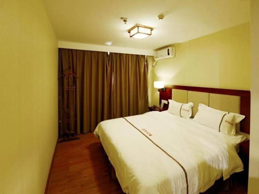 Bed in BOOK PAVILION HOTEL