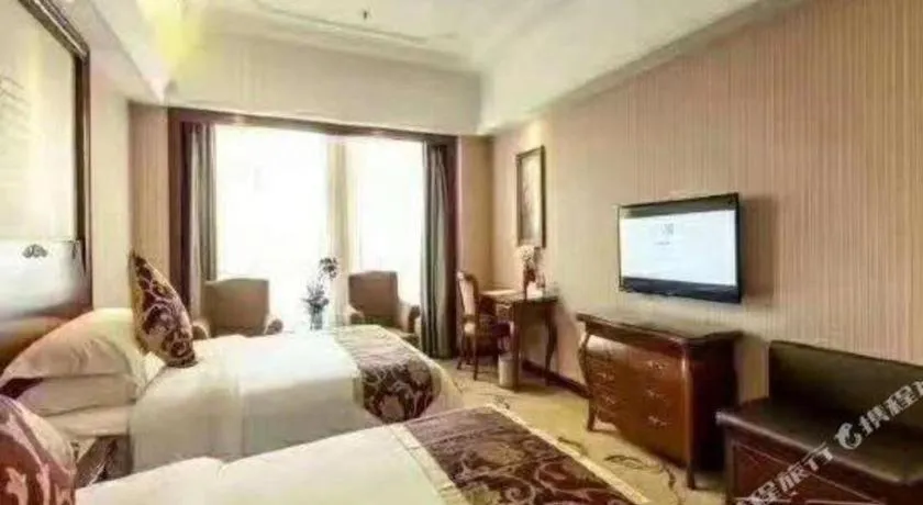 Bed in Vienna International Hotel Nanning Railway Station Mingxiu Road Metro Station