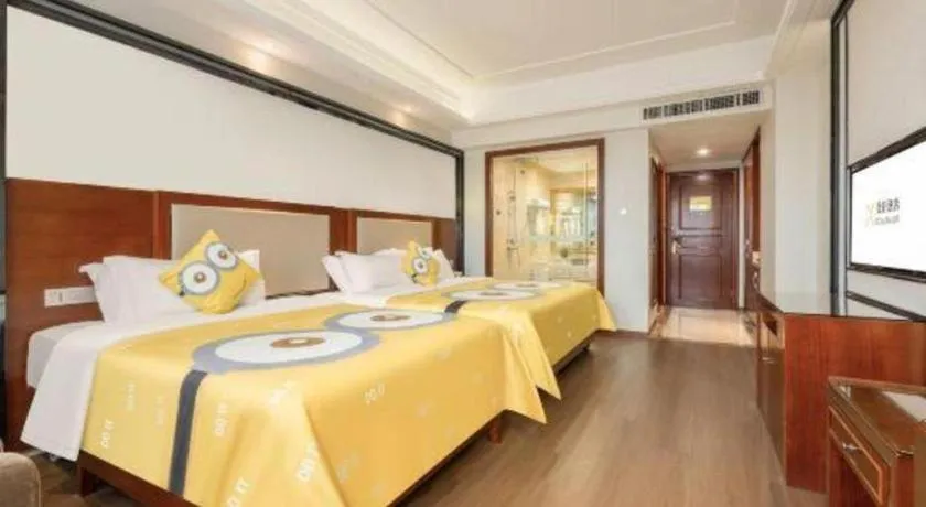 Bed in Vienna International Hotel Nanning Railway Station Mingxiu Road Metro Station