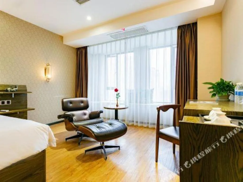 Bed in James Joyce Coffetel Chengdu Jianshe Road Dongjiao Jiyi Square