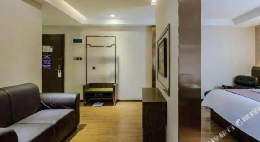 Bed in James Joyce Coffetel Chengdu Jianshe Road Dongjiao Jiyi Square