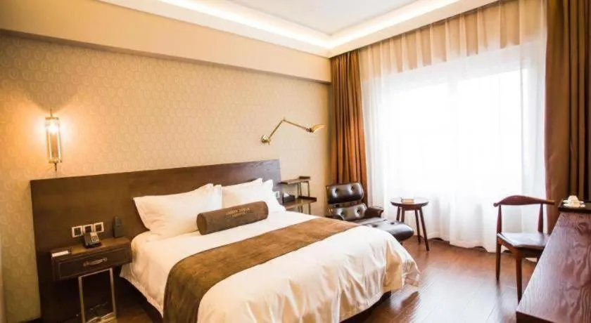 Bed in James Joyce Coffetel Chengdu Jianshe Road Dongjiao Jiyi Square