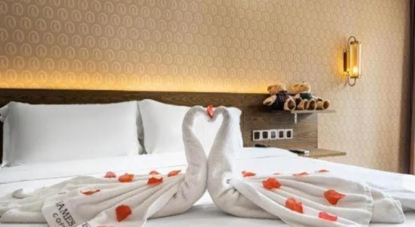 Bed in James Joyce Coffetel Chengdu Jianshe Road Dongjiao Jiyi Square