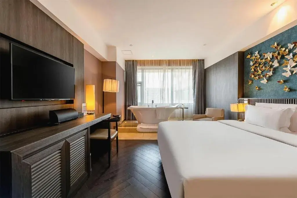 Bed in Guangzhou Crystal Orange Hotel Bed in Guangzhou Crystal Orange Hotel