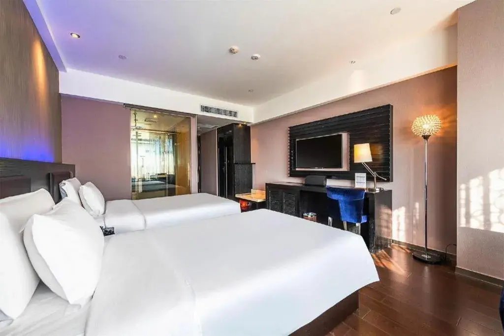 Bed in Guangzhou Crystal Orange Hotel Bed in Guangzhou Crystal Orange Hotel