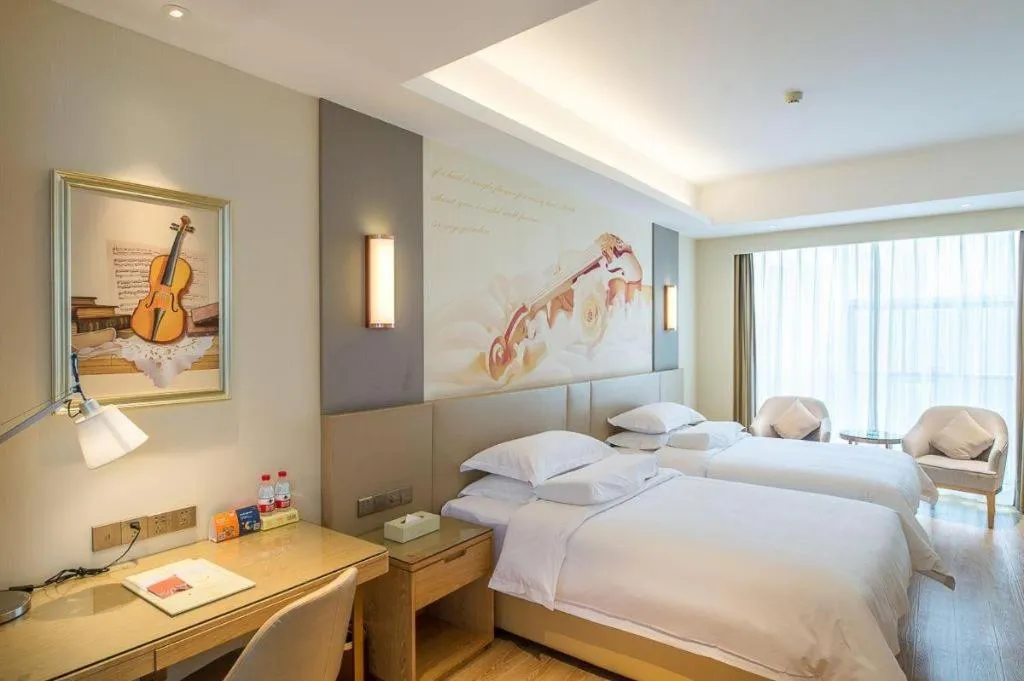 Bed in Vienna International Hotel Chengdu New International Conference and Exhibition Center Branch