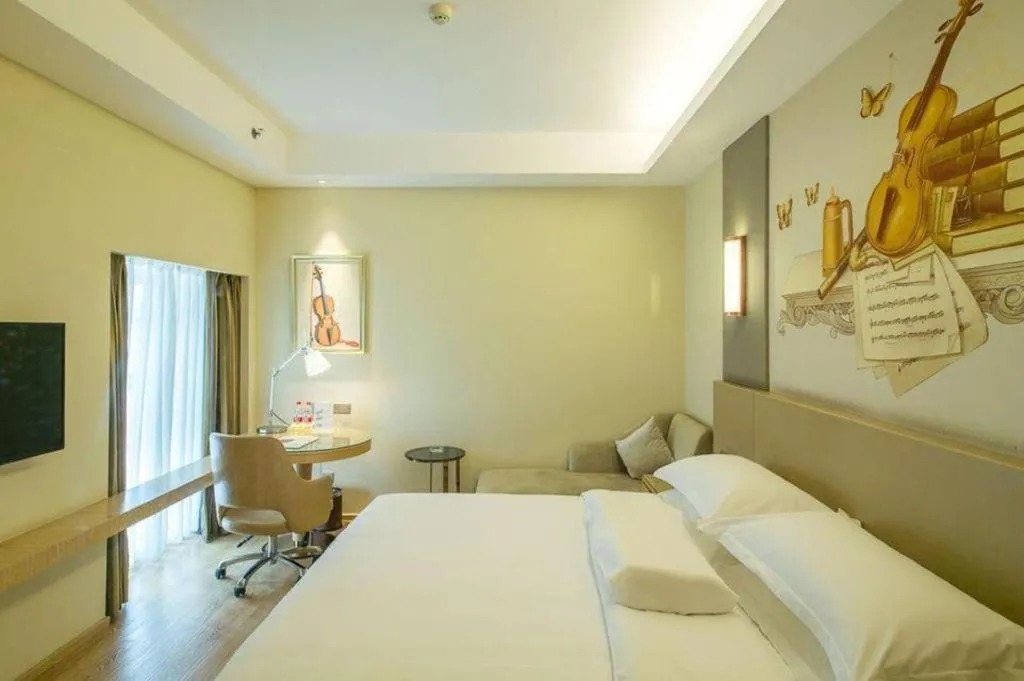 Bed in Vienna International Hotel Chengdu New International Conference and Exhibition Center Branch