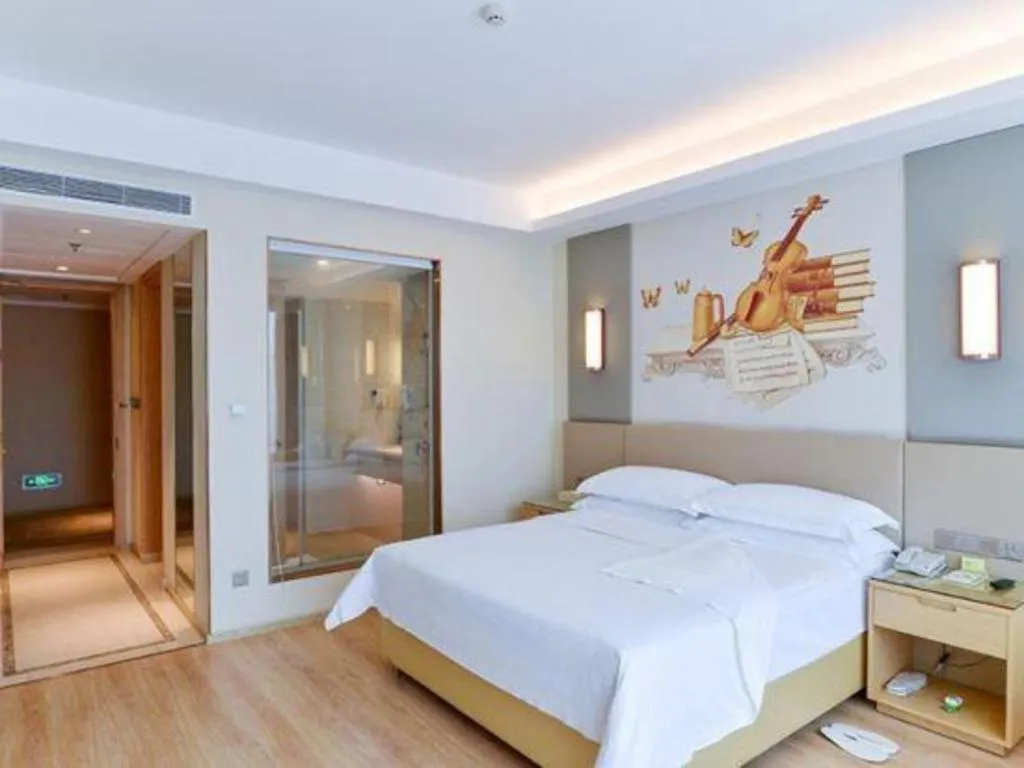 Bed in Vienna International Hotel Chengdu New International Conference and Exhibition Center Branch