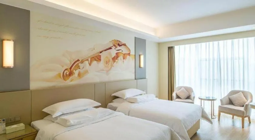 Bed in Vienna International Hotel Chengdu New International Conference and Exhibition Center Branch
