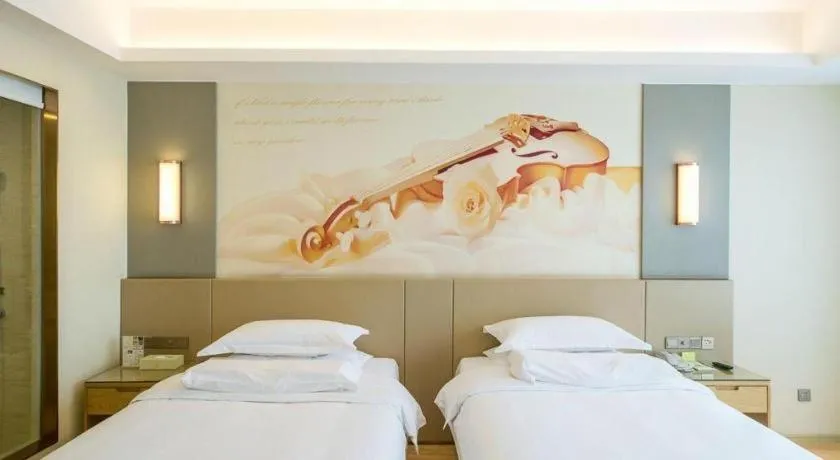 Bed in Vienna International Hotel Chengdu New International Conference and Exhibition Center Branch