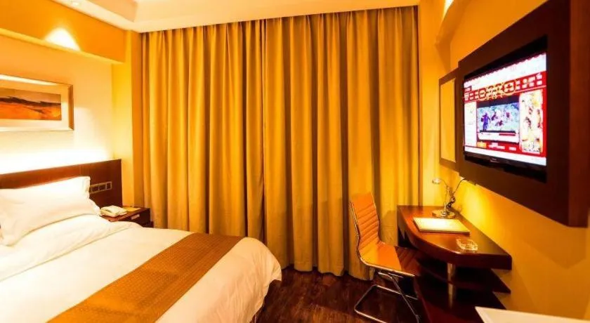 Bed in Maixinge Boutique Hotel Waigaoqiao Free Trade Zone