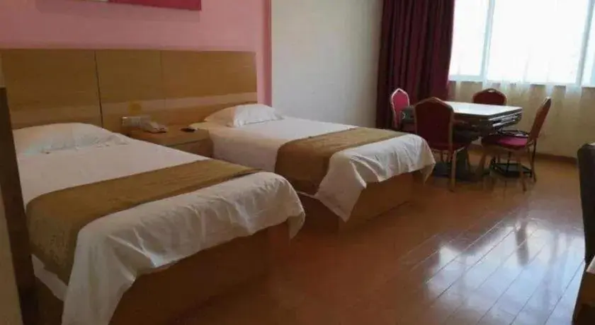 Bed in GreenTree Inn Shangrao Qianshan hekou old town Xinjiang longting shell hotel Bed in GreenTree Inn Shangrao Qianshan hekou old town Xinjiang longting shell hotel