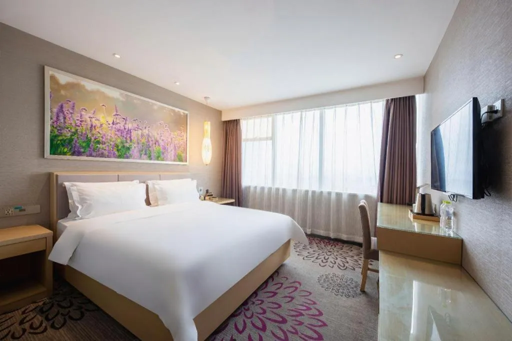 Bed in Lavande Hotel Jinan Quancheng Road Baotu Spring Branch