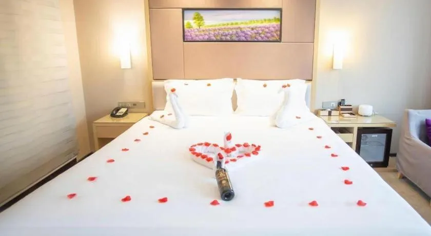 Bed in Lavande Hotel Jinan Quancheng Road Baotu Spring Branch