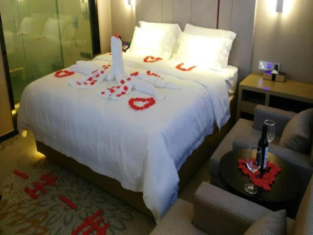 Bed in Lavande Hotel Jinan Quancheng Road Baotu Spring Branch