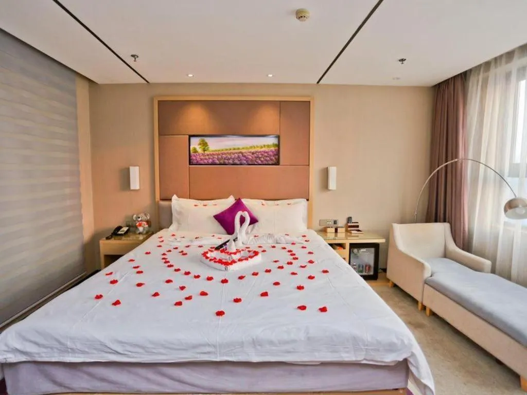 Bed in Lavande Hotel Jinan Quancheng Road Baotu Spring Branch