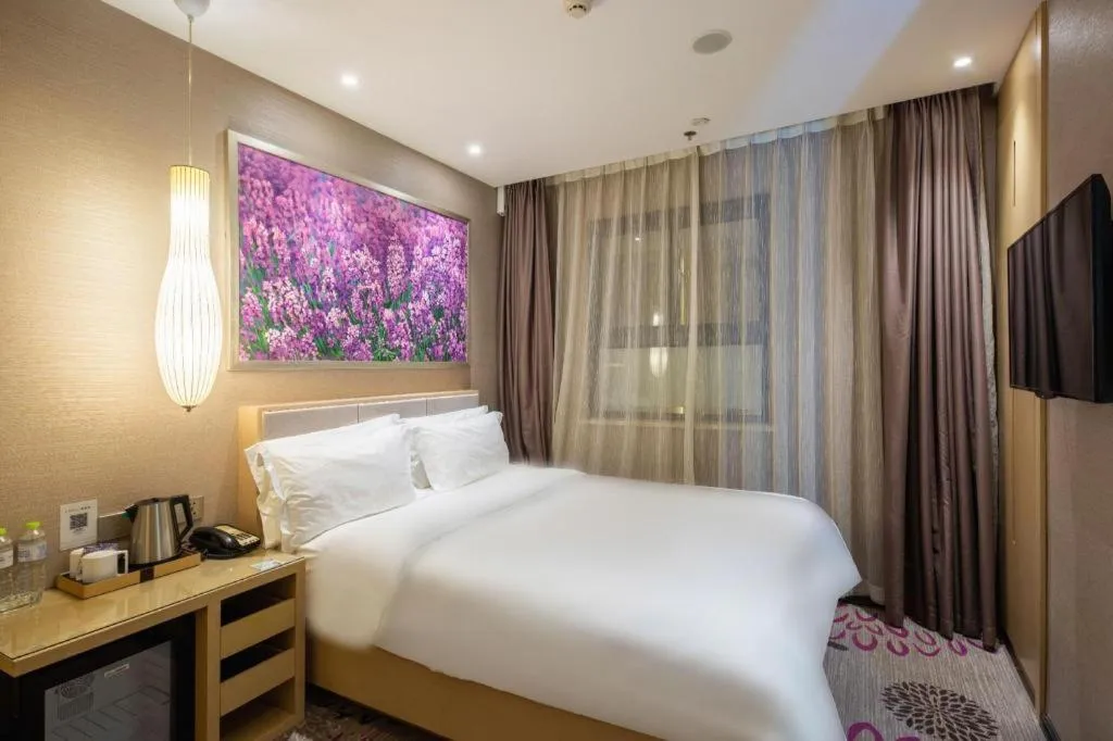 Bed in Lavande Hotel Jinan Quancheng Road Baotu Spring Branch
