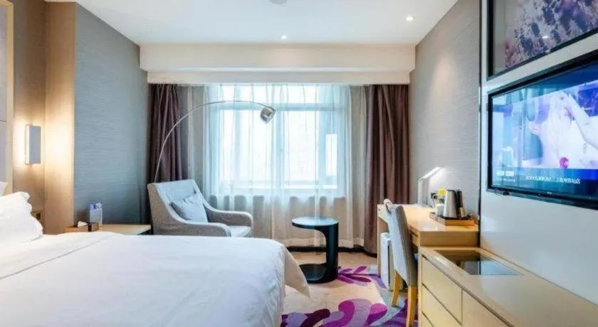 Bed in Lavande Hotel Wuhan Jianghan Road Subway Station