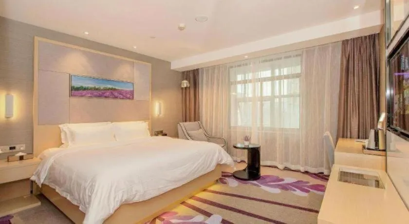 Bed in Lavande Hotel Wuhan Jianghan Road Subway Station