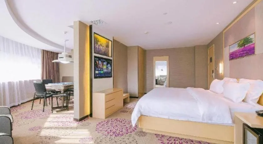 Bed in Lavande Hotel Wuhan Jianghan Road Subway Station