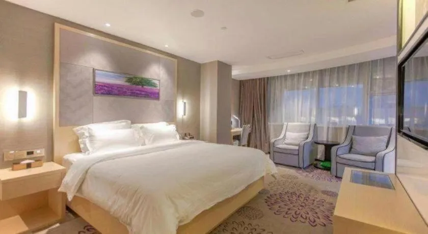 Bed in Lavande Hotel Wuhan Jianghan Road Subway Station