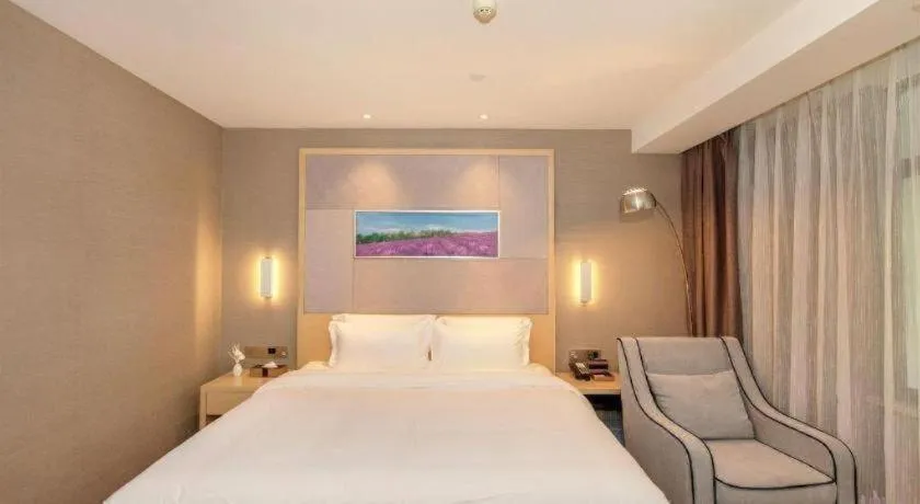 Bed in Lavande Hotel Wuhan Jianghan Road Subway Station