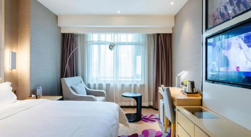 Bed in Lavande Hotel Wuhan Jianghan Road Subway Station