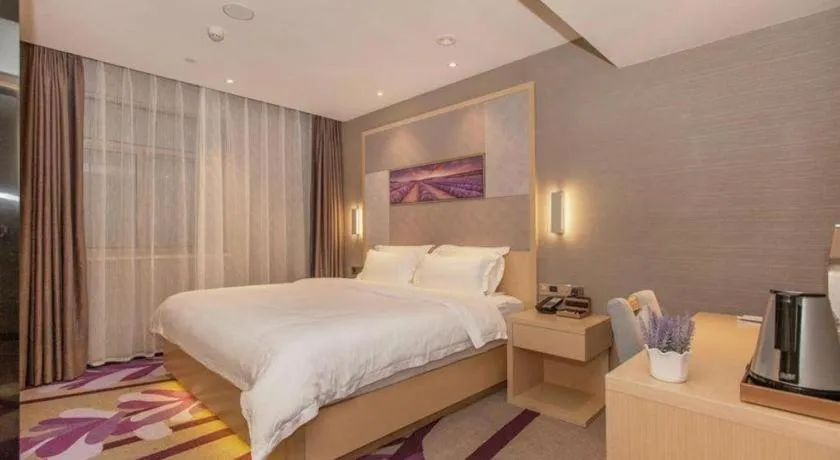 Bed in Lavande Hotel Wuhan Jianghan Road Subway Station