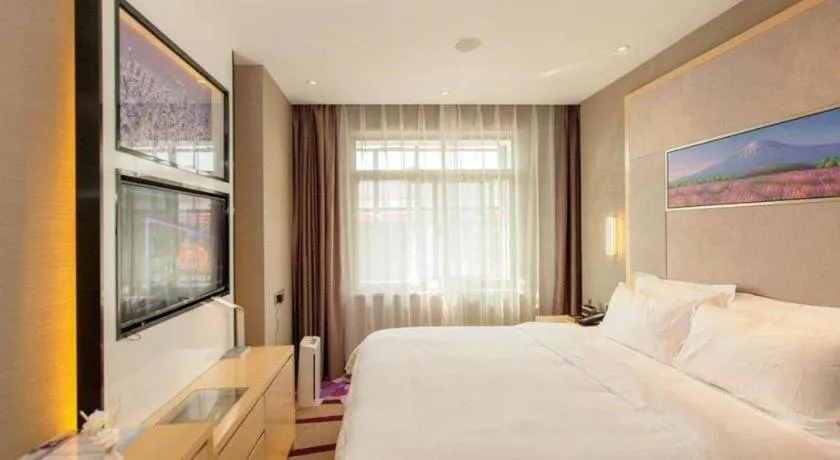 Bed in Lavande Hotel Wuhan Jianghan Road Subway Station