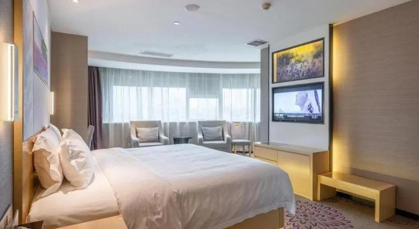 Bed in Lavande Hotel Wuhan Jianghan Road Subway Station