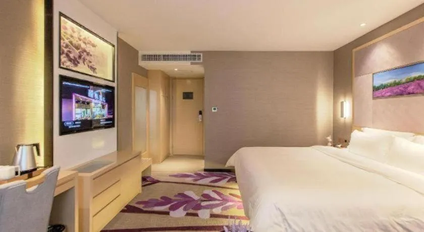 Bed in Lavande Hotel Wuhan Jianghan Road Subway Station