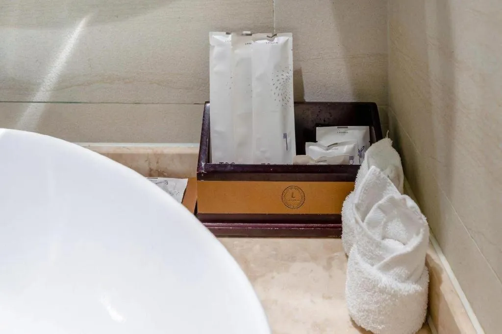 Bed in Lavande Hotel Wuhan Jianghan Road Subway Station