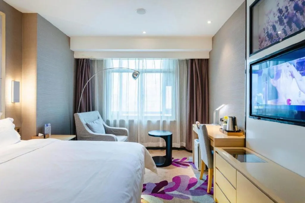 Bed in Lavande Hotel Wuhan Jianghan Road Subway Station