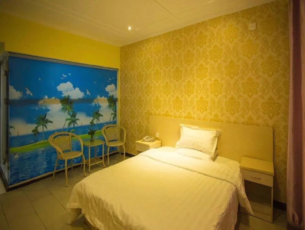 Bed in Pai Hotel Tianjin Binguan Metro Station Municipal Government