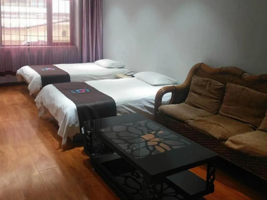 Bed in Pai Hotel Tianjin Binguan Metro Station Municipal Government