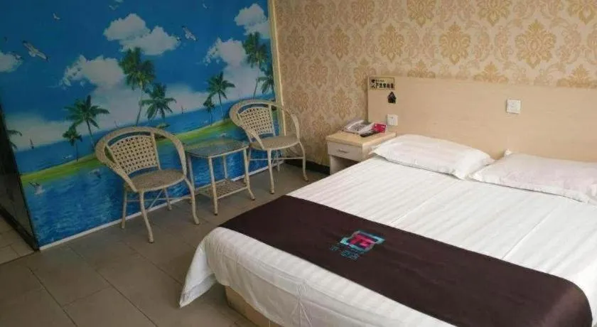 Bed in Pai Hotel Tianjin Binguan Metro Station Municipal Government