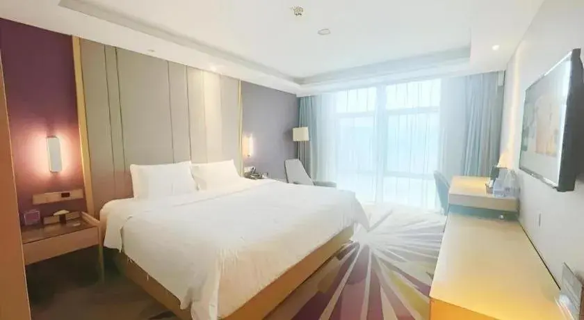 Bed in Lavande Hotel Beijing Olympic Village bird nest Bed in Lavande Hotel Beijing Olympic Village bird nest