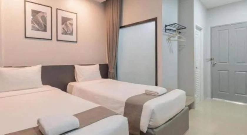 Bed in C2U Hotel Uthai Thani