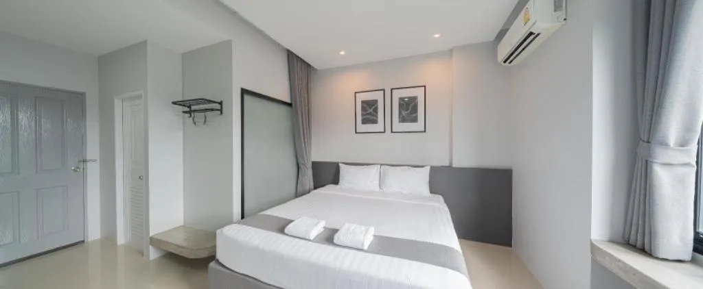 Bed in C2U Hotel Uthai Thani