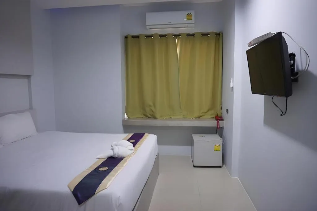 Bed in C2U Hotel Uthai Thani