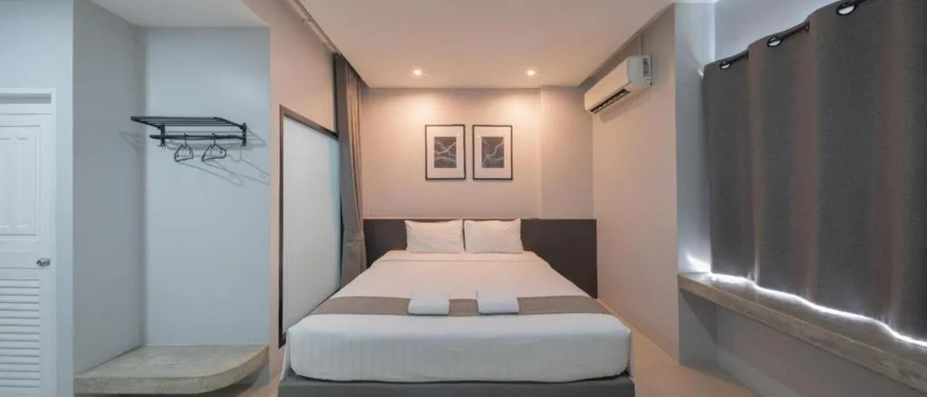 Bed in C2U Hotel Uthai Thani